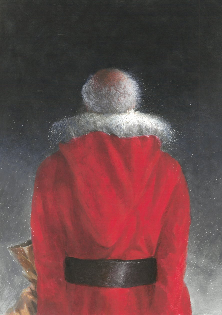 Muž v červeném kabátě (pohled zezadu), 2004 od Lincoln Seligman