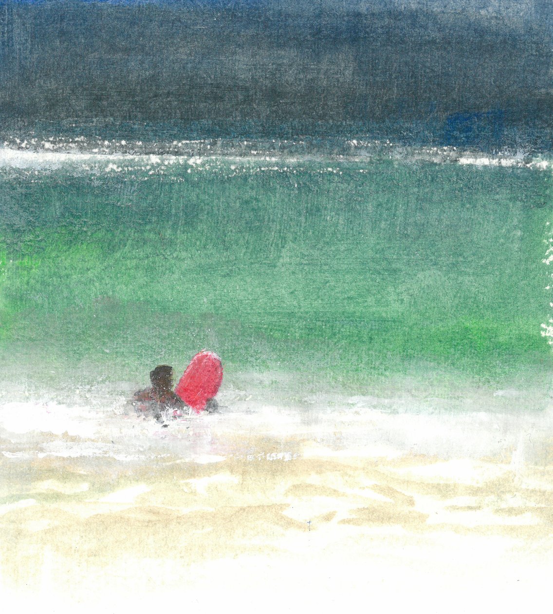 Surfování 2, Srí Lanka, 2015 od Lincoln Seligman