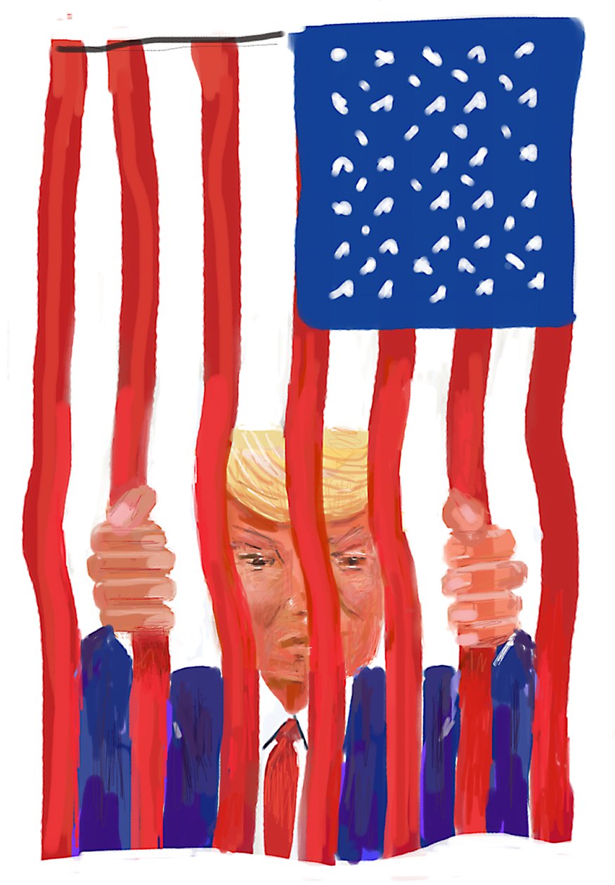 Trump, 2022 (digitální tisk) od Lincoln Seligman