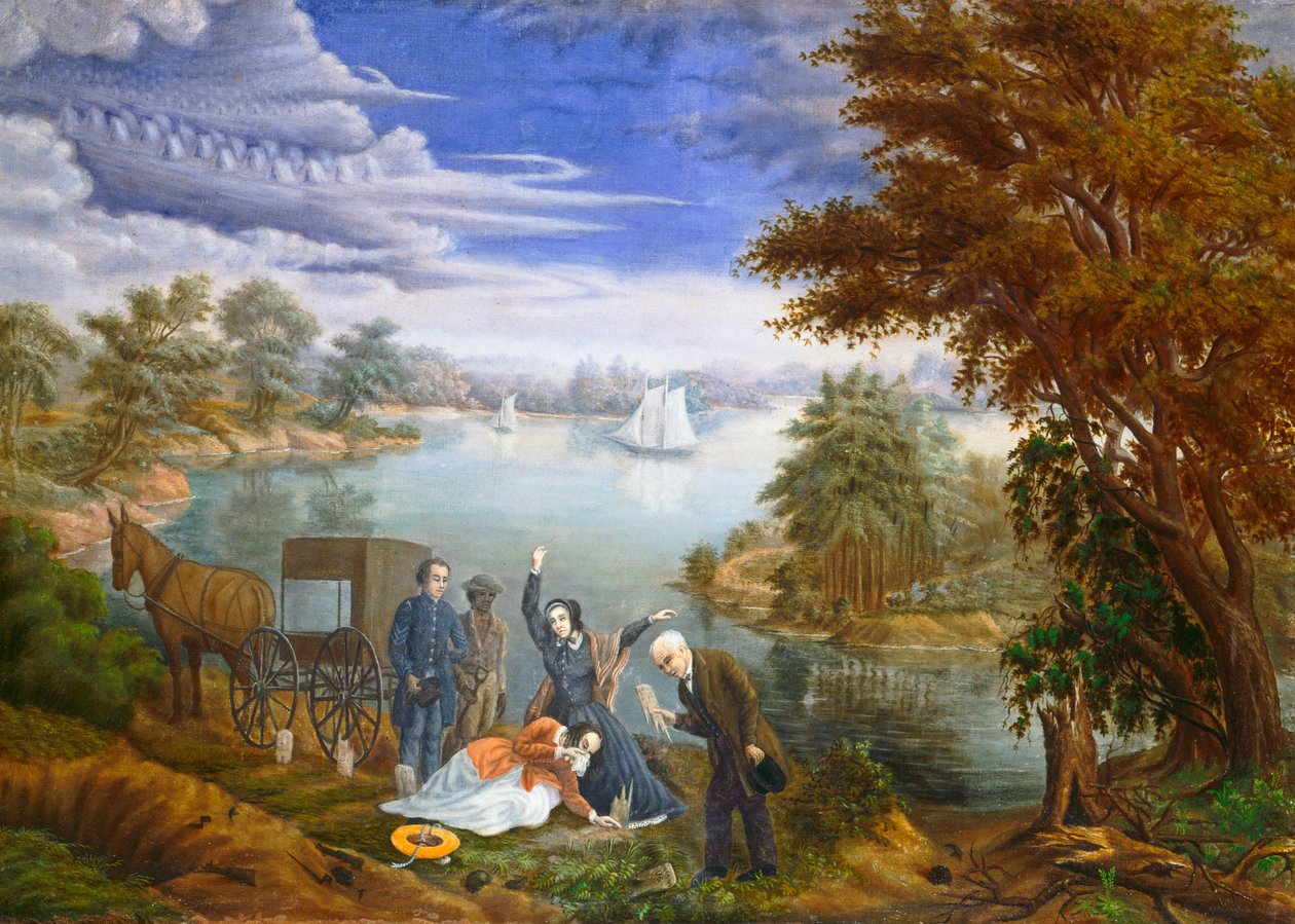 Exhumace, c. 1890. od Linton Park