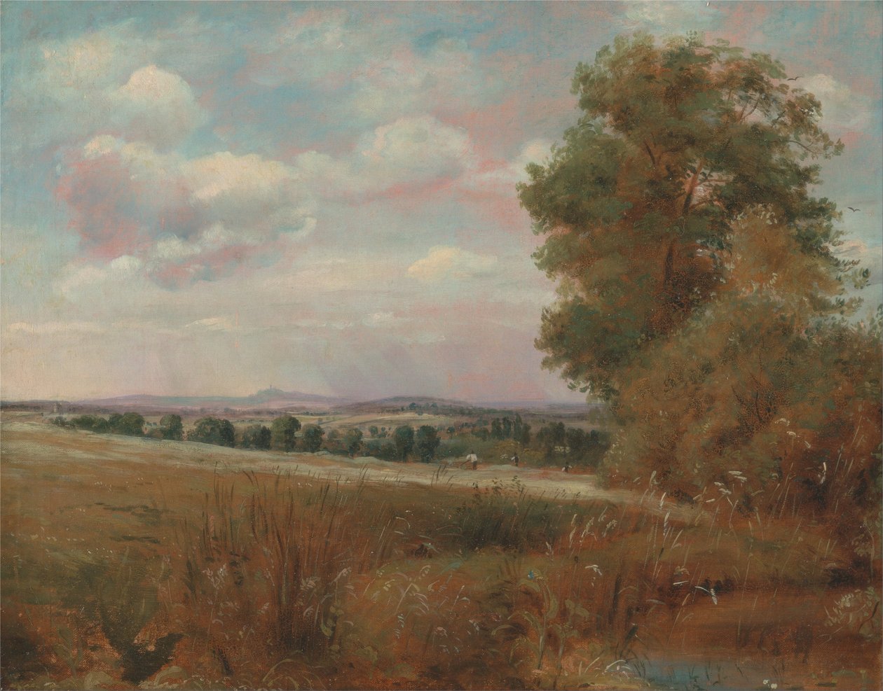 Krajina v Hampsteadu s Harrowem v dálce od Lionel Constable