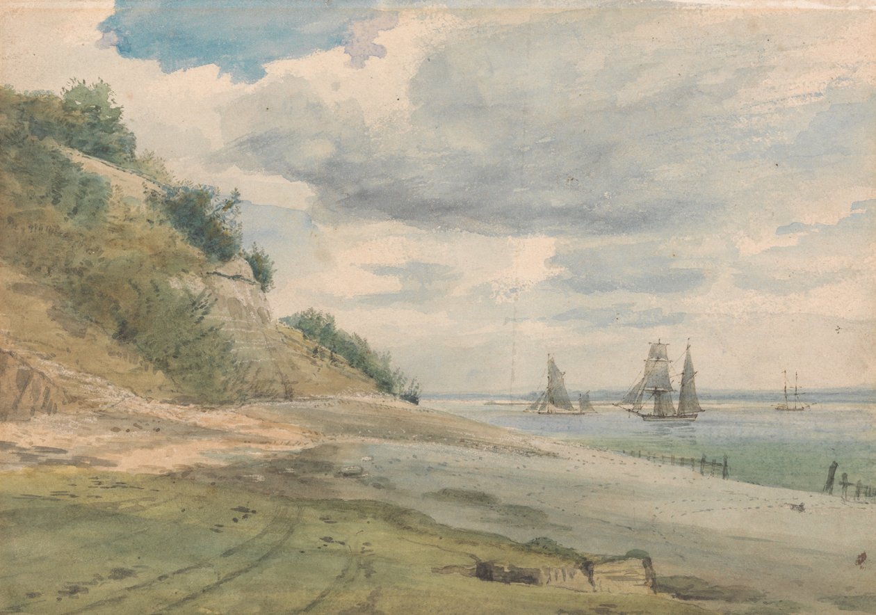 Pohled poblíž Walton na Naze od Lionel Constable