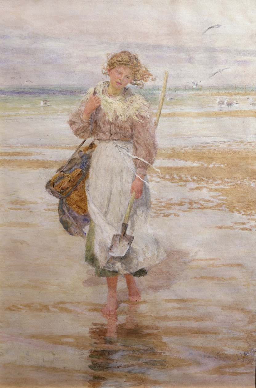The Bait Digger, 1910 od Lionel Percy Smythe