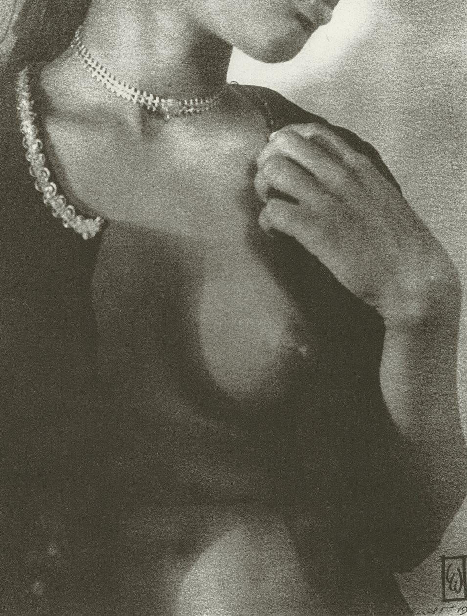Mezzo forte (černobílá fotografie) od Lionel Wendt