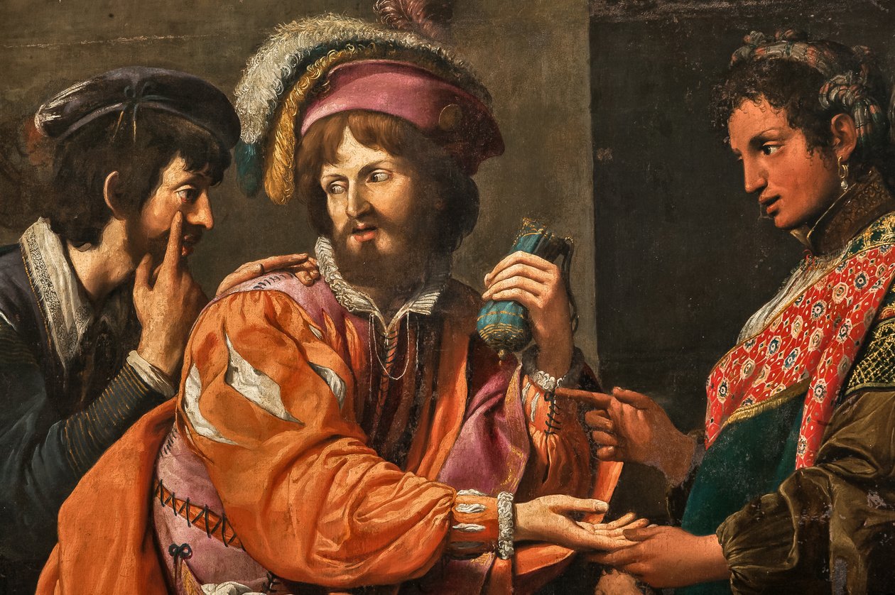 Buona Ventura, detail 2384631, kolem 1617 od Lionello Spada