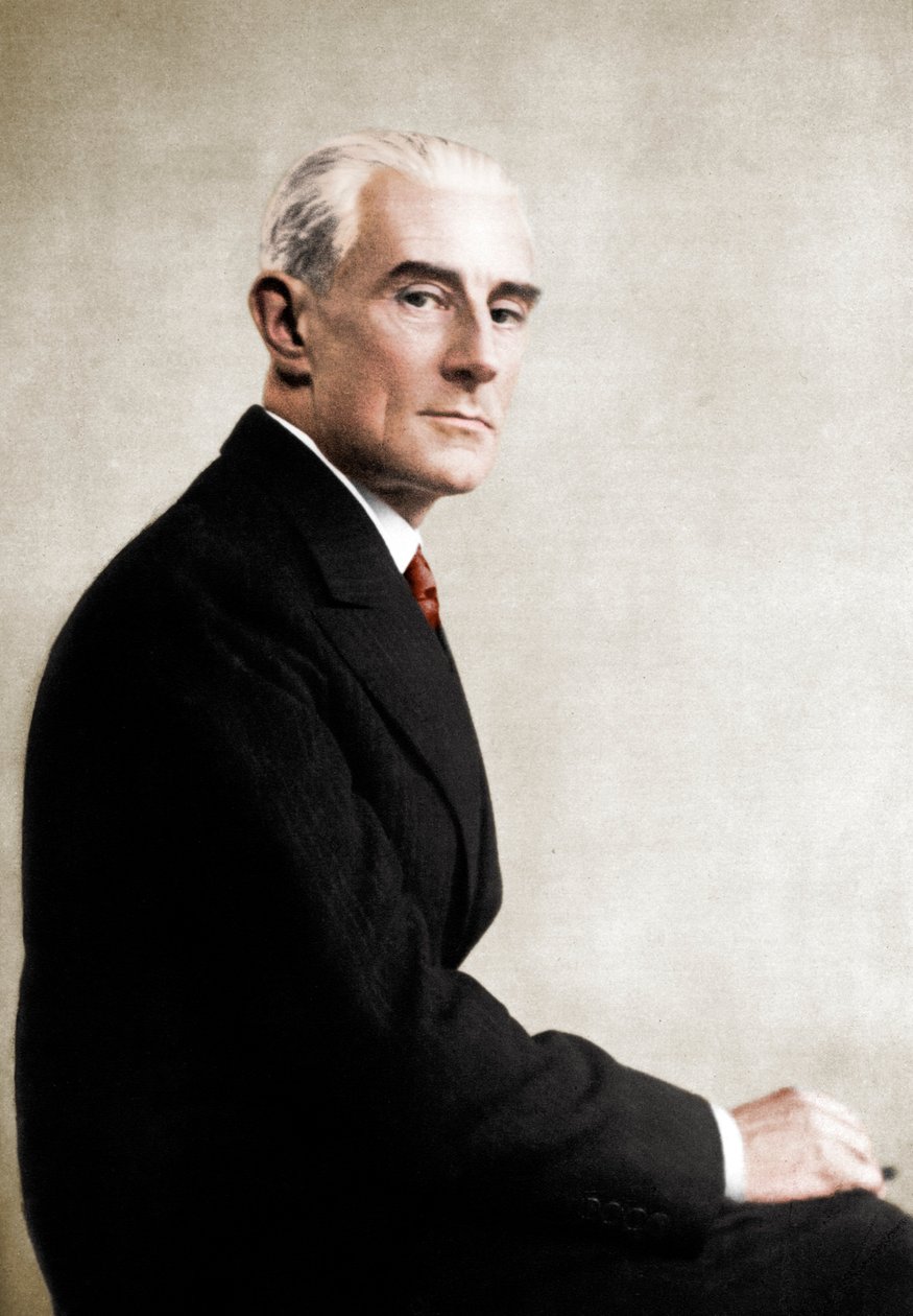 Maurice Ravel 1875-1937, francouzský skladatel od Lipnitzki