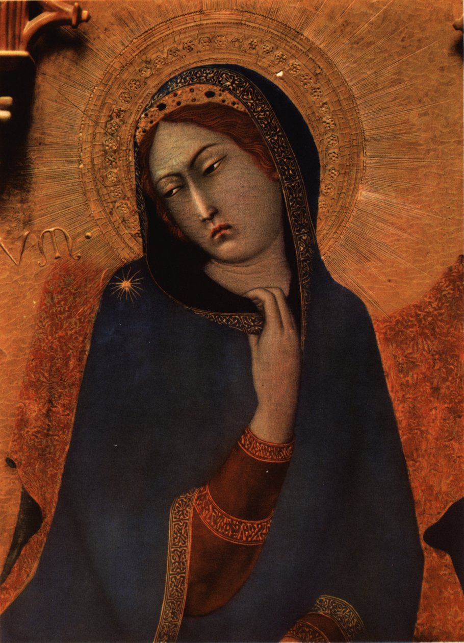 Madonna von Simone Martini od Lippo Memmi