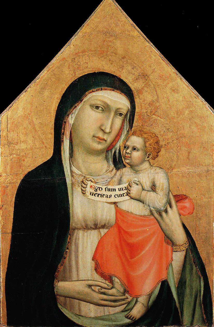 Madona s dítětem (1310-1320) od Lippo di Benivieni