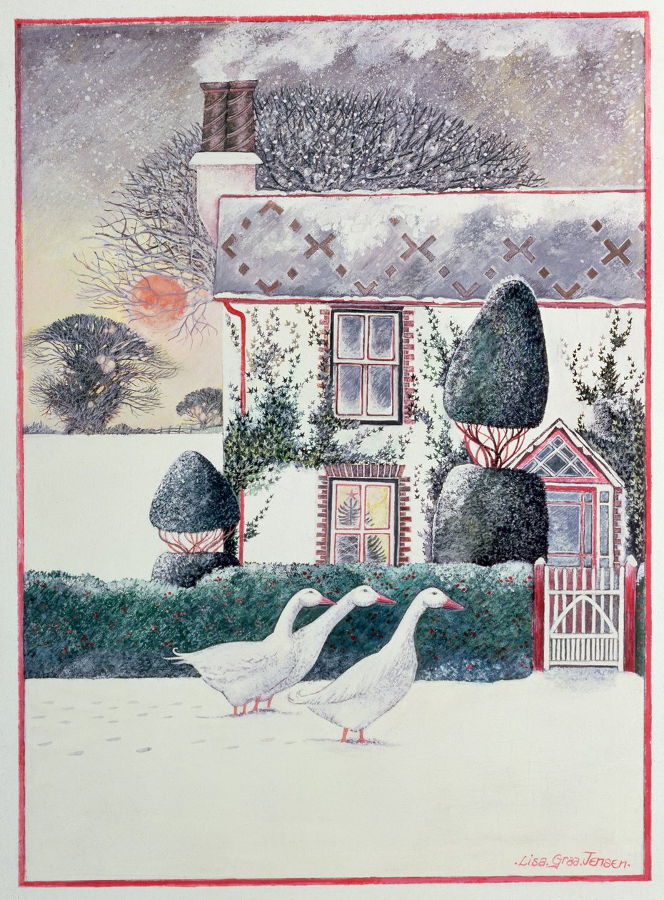 Vánoční chaloupka, 1985, od Lisa Graa Jensen