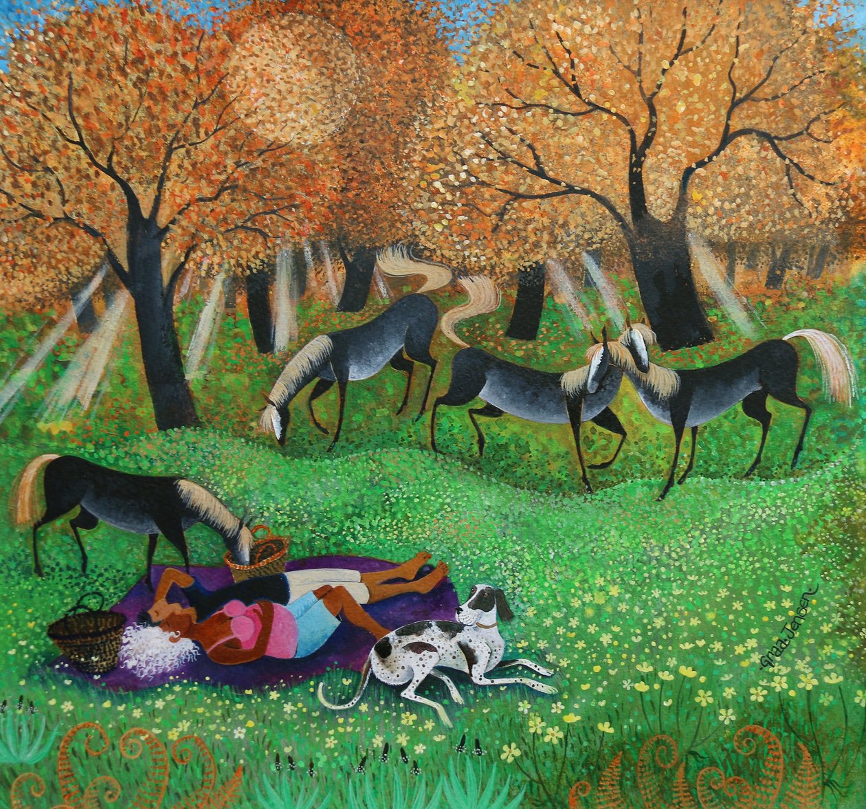 Poslední paprsky léta, 2019 od Lisa Graa Jensen