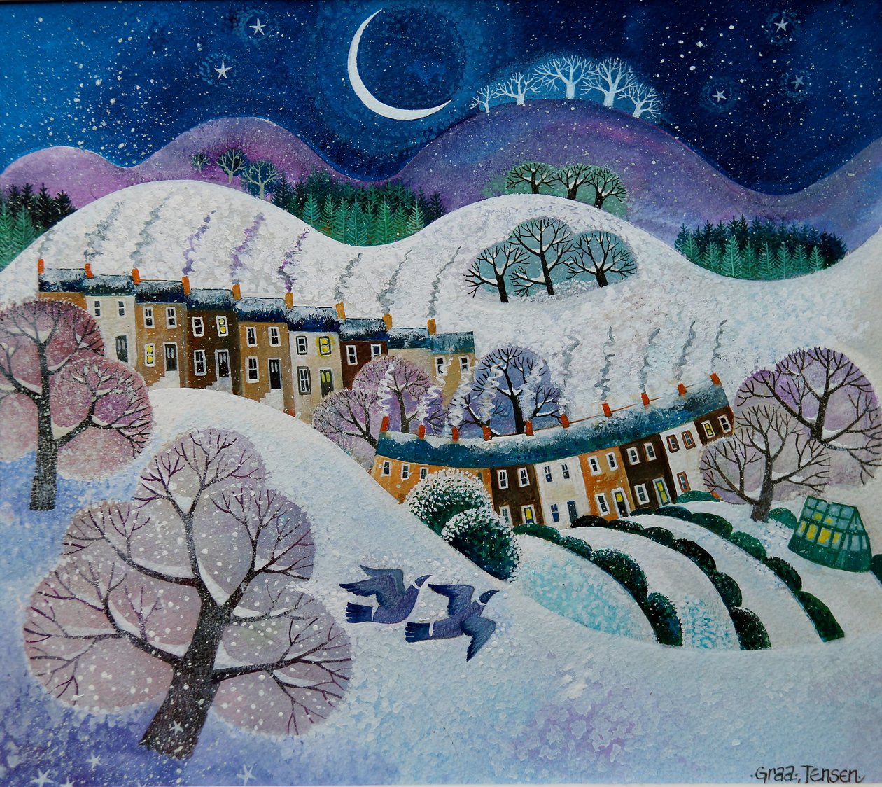 Sněžení, 2019 od Lisa Graa Jensen