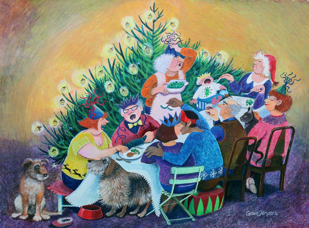 Poslední výhonek, 1998, (kombinovaná média na papíře) od Lisa Graa Jensen