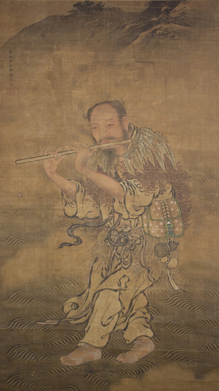 Daoistický nesmrtelný Han Xiangzi, nedatováno, konec 15.-začátek 16. století. od Liu Jun