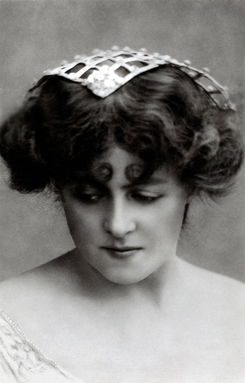 Marie Studholme 1875-1930, anglická herečka, 1900. od Lizzie Caswall Smith