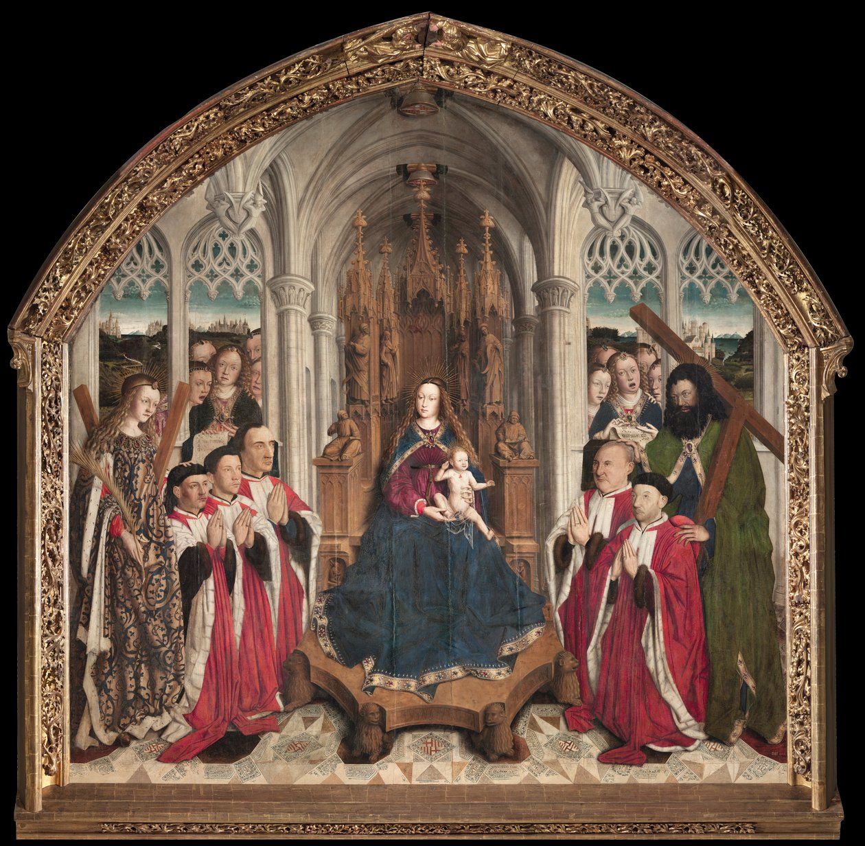 Virgin of «Consellers» od Lluís Dalmau