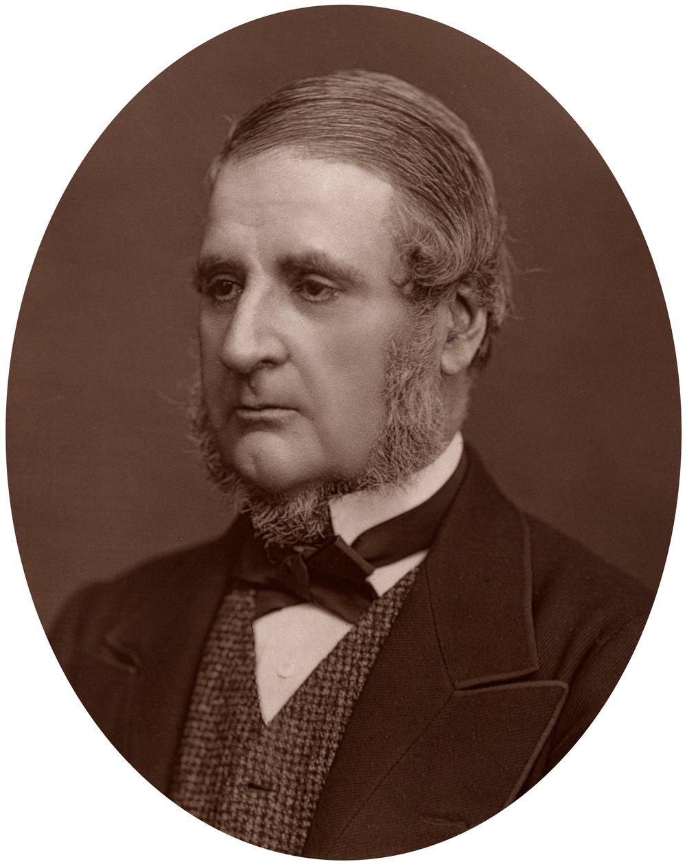 Edward Matthew Ward , historický malíř, 1878. od Lock and Whitfield