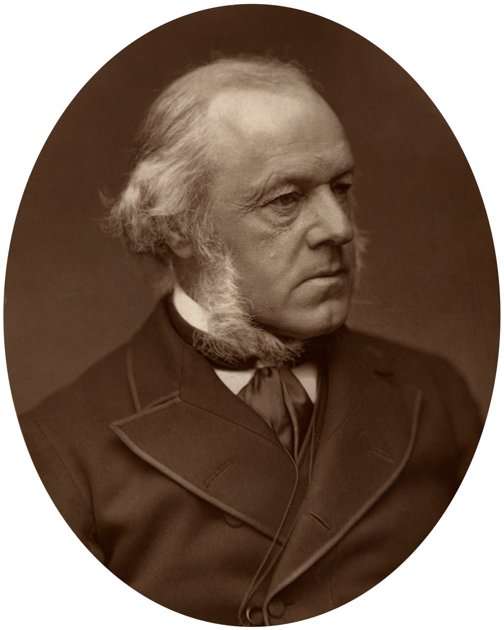 Henry Austin Bruce, 1. baron Aberdare, státník, 1882. od Lock and Whitfield