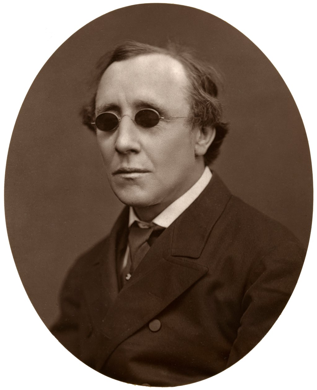 Henry Fawcett, MP, profesor politické ekonomie na Cambridge University, 1876. od Lock and Whitfield