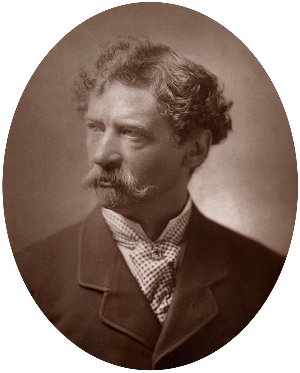 Joseph Edgar Boehm, RA, britský sochař, 1883. od Lock and Whitfield