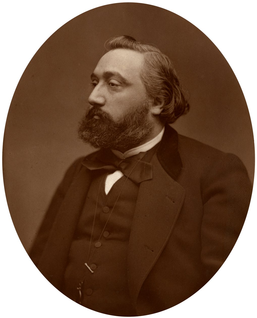 Leon Gambetta, francouzský státník, 1882. od Lock and Whitfield
