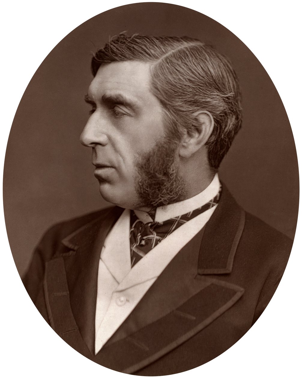 Vpravo Honza George Joachim Goschen, poslanec za City of London, 1877. od Lock and Whitfield