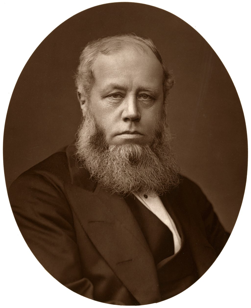 Vpravo Hon Sir Richard Baggallay, soudce Nejvyššího odvolacího soudu, 1876. od Lock and Whitfield