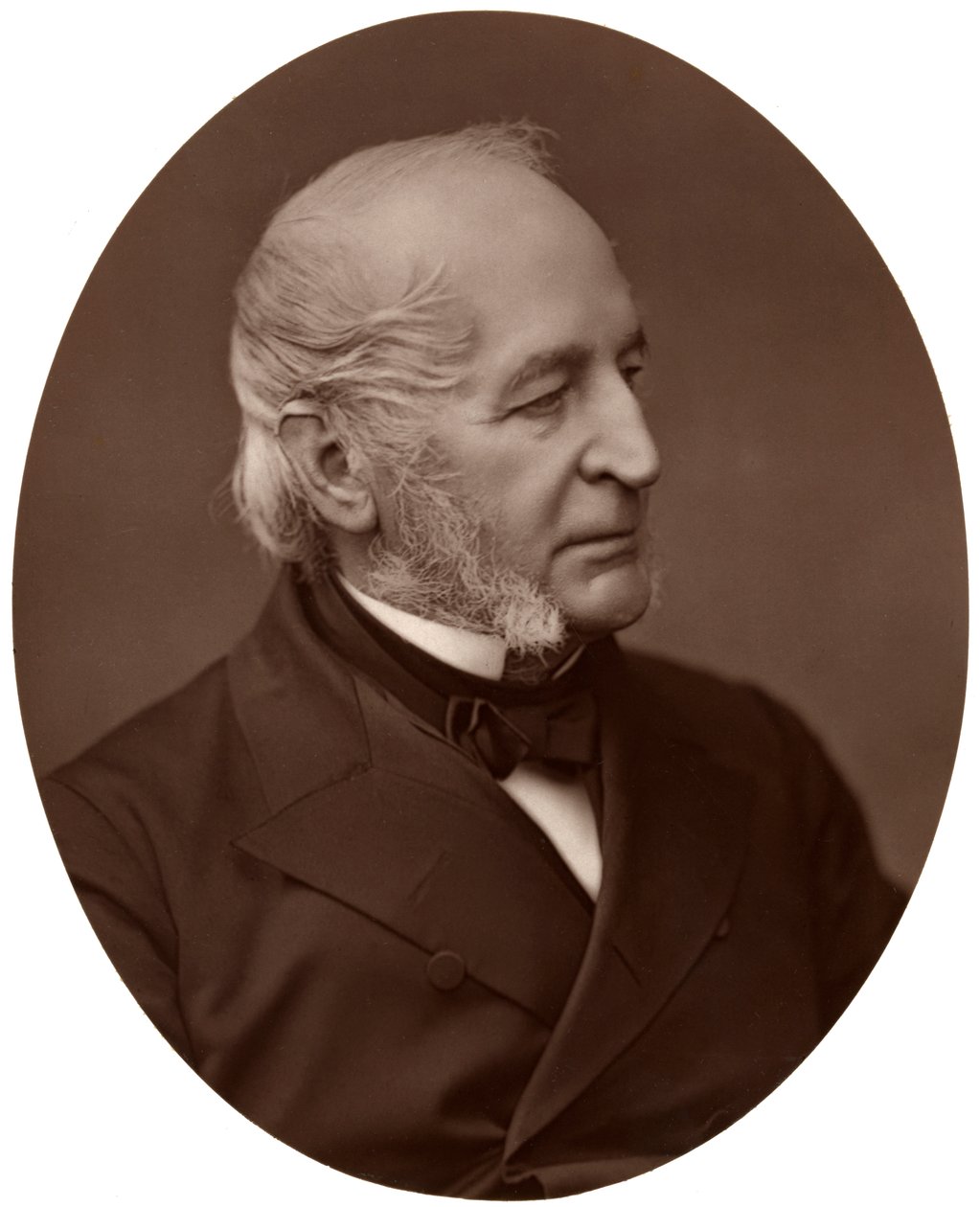 Right Hon Spencer Walpole, MP, britský konzervativní politik, 1876. od Lock and Whitfield
