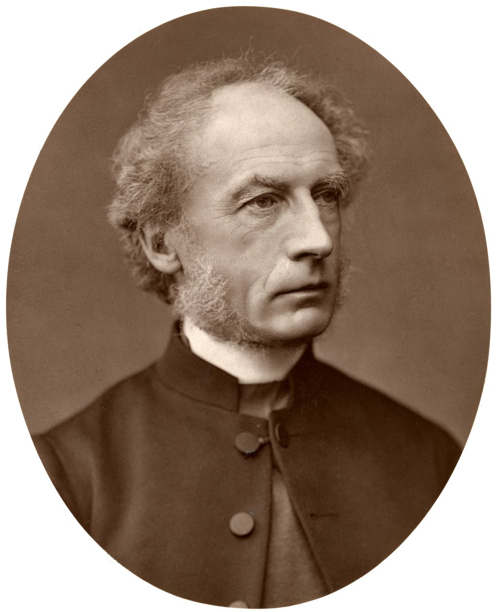 Vpravo Rev Charles J Ellicott, DD, biskup z Gloucesteru a Bristolu, 1876. od Lock and Whitfield