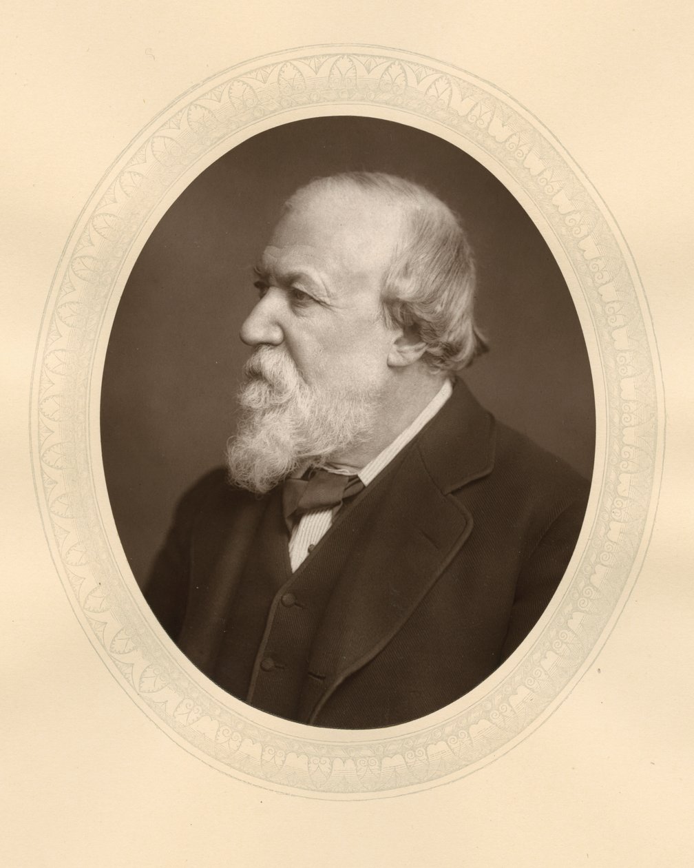 Robert Browning, anglický básník a dramatik, c1880 od Lock and Whitfield