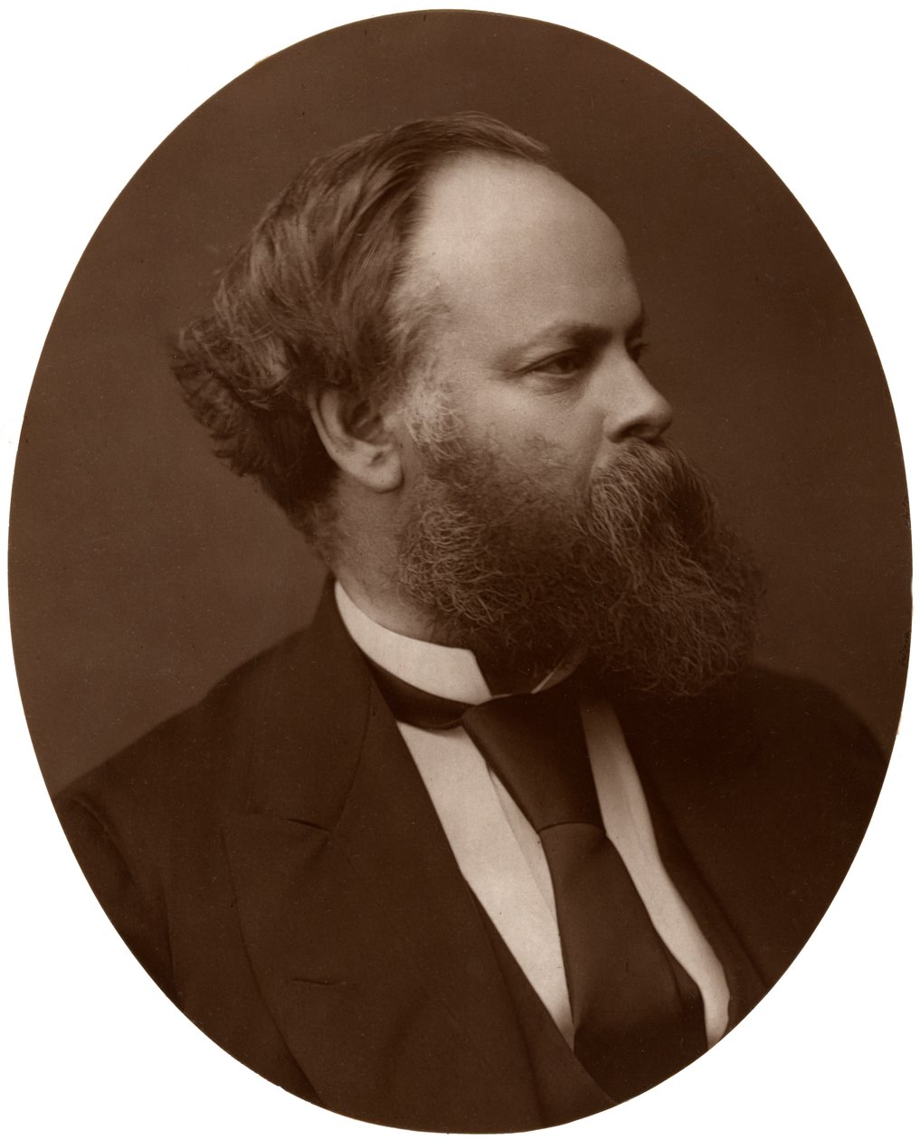 Samuel Plimsoll, Esq, MP, britský liberální politik a sociální reformátor, 1876. od Lock and Whitfield