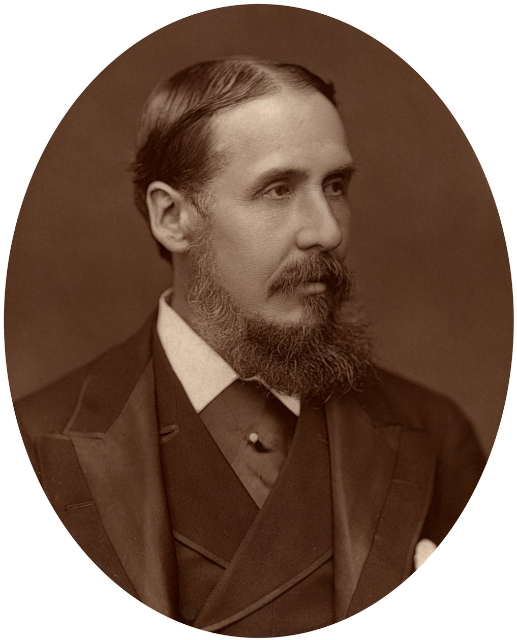 Sir Charles Rivers Wilson, rytíř, státní úředník a finančník, c 1880. od Lock and Whitfield