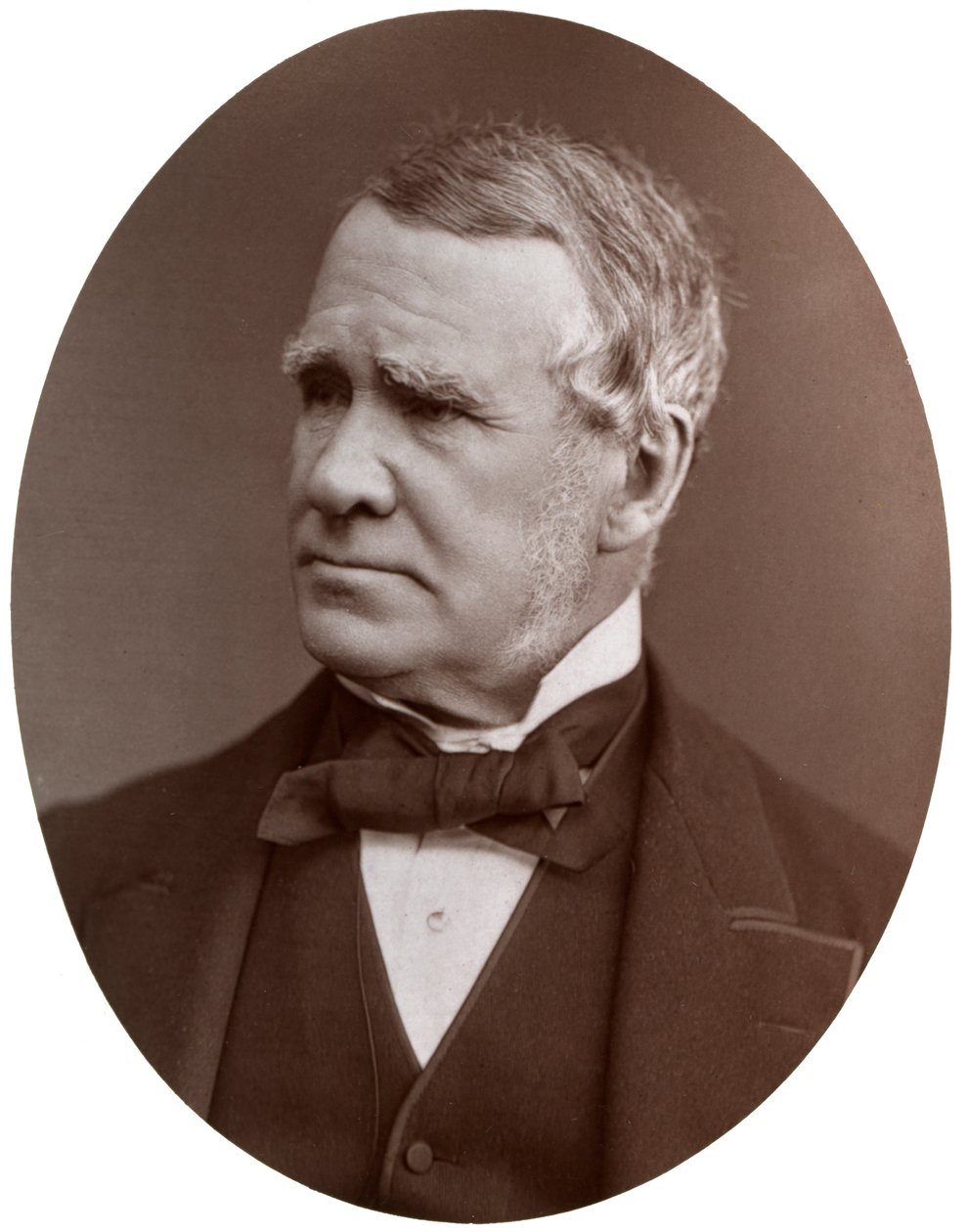 Sir John Hawkshaw, FRS, britský stavební inženýr, 1877. od Lock and Whitfield