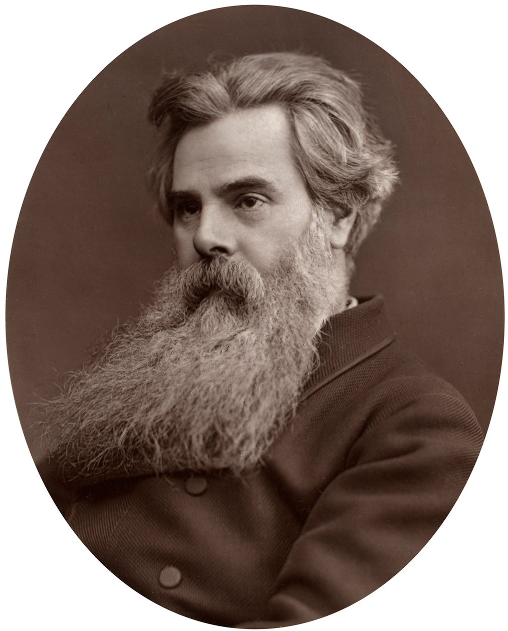 Thomas Woolner, RA, profesor sochařství na Královské akademii, 1877. od Lock and Whitfield