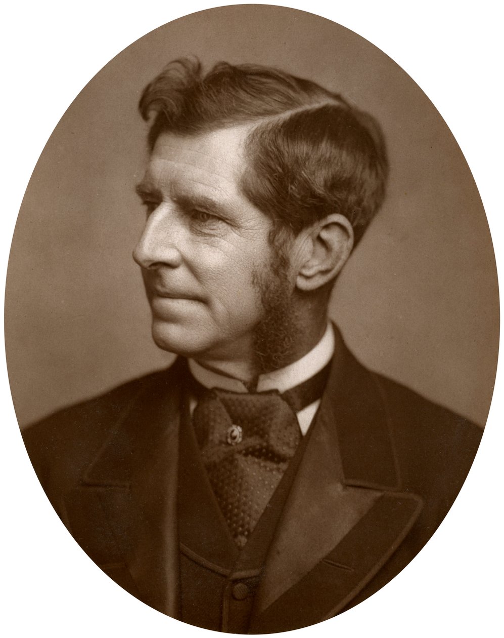 Vice-admirál Sir John Edmund Commerell, KCB, VC, britský námořní důstojník, 1883. od Lock and Whitfield