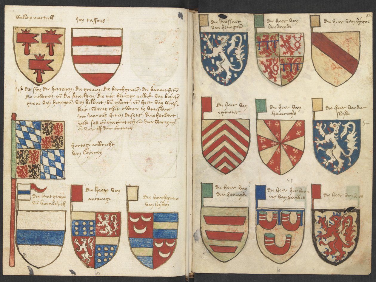 Znak Beyeren (armorial) od Lodewijk Elzevier I