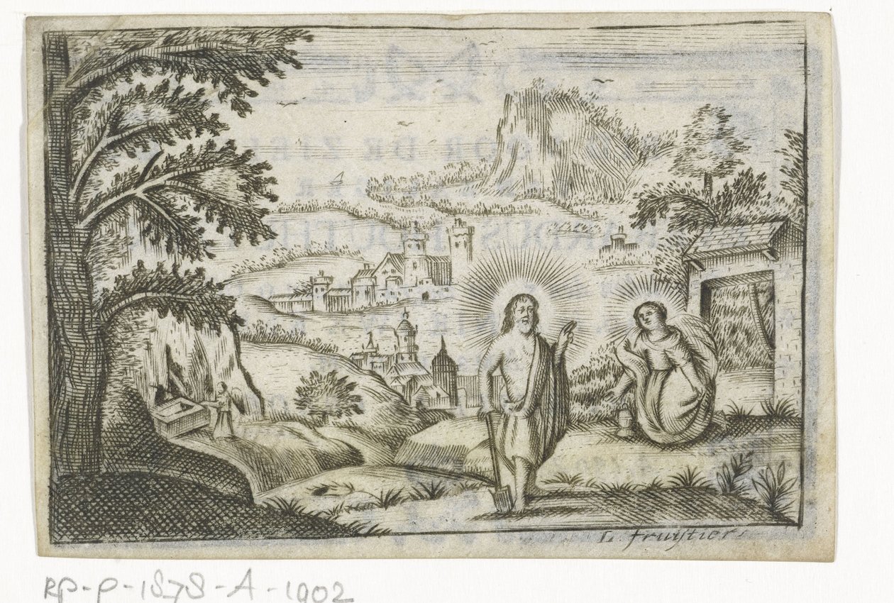 Kristus se zjevuje Marii Magdaleně od Lodewijk Joseph Fruytiers