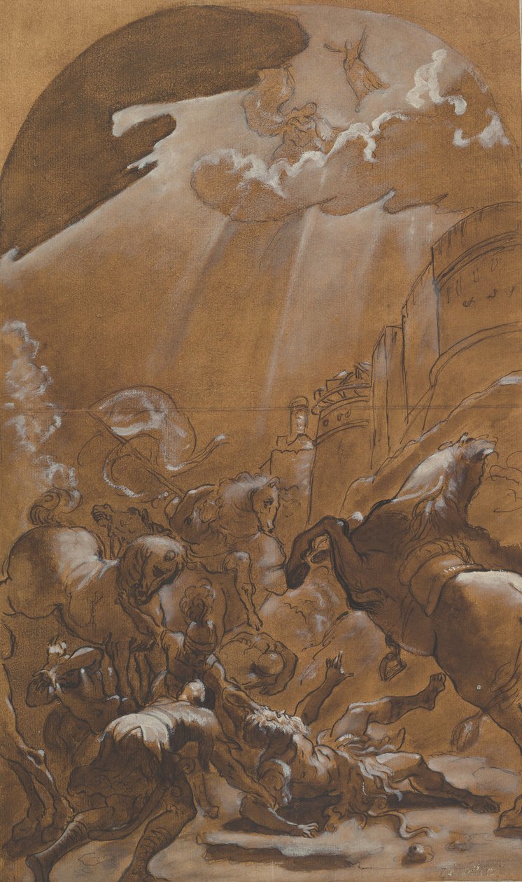 Obrácení svatého Pavla, ca. 1587-89. od Lodovico Carracci