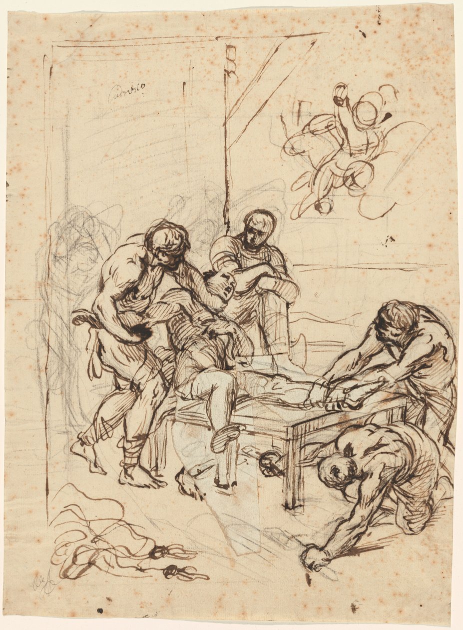 Umučení svatého Vavřince od Lodovico Carracci