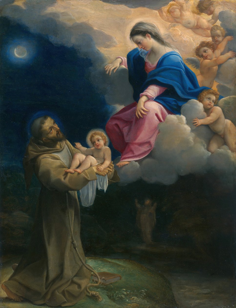 Vidění svatého Františka, c. 1602. od Lodovico Carracci