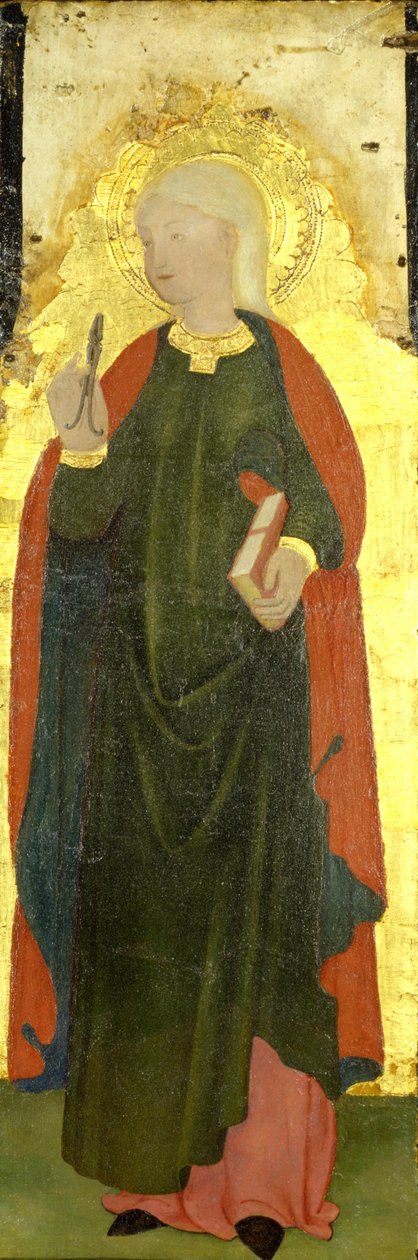 Svatá Apollonie od Lombard Master
