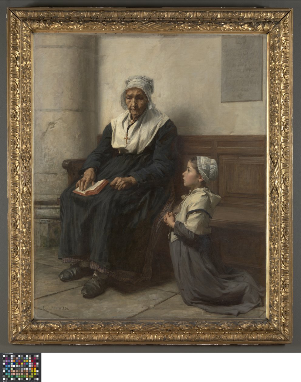 Babička od Leon Augustin Lhermitte