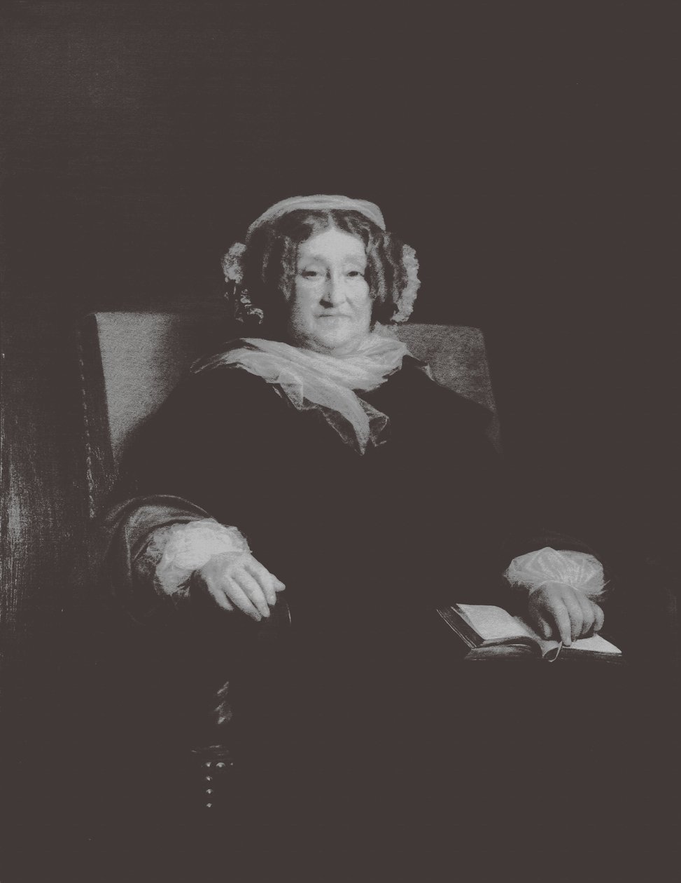 Portrét Madame Clicquot, mezi 1851 a 1860 od Léon Cogniet
