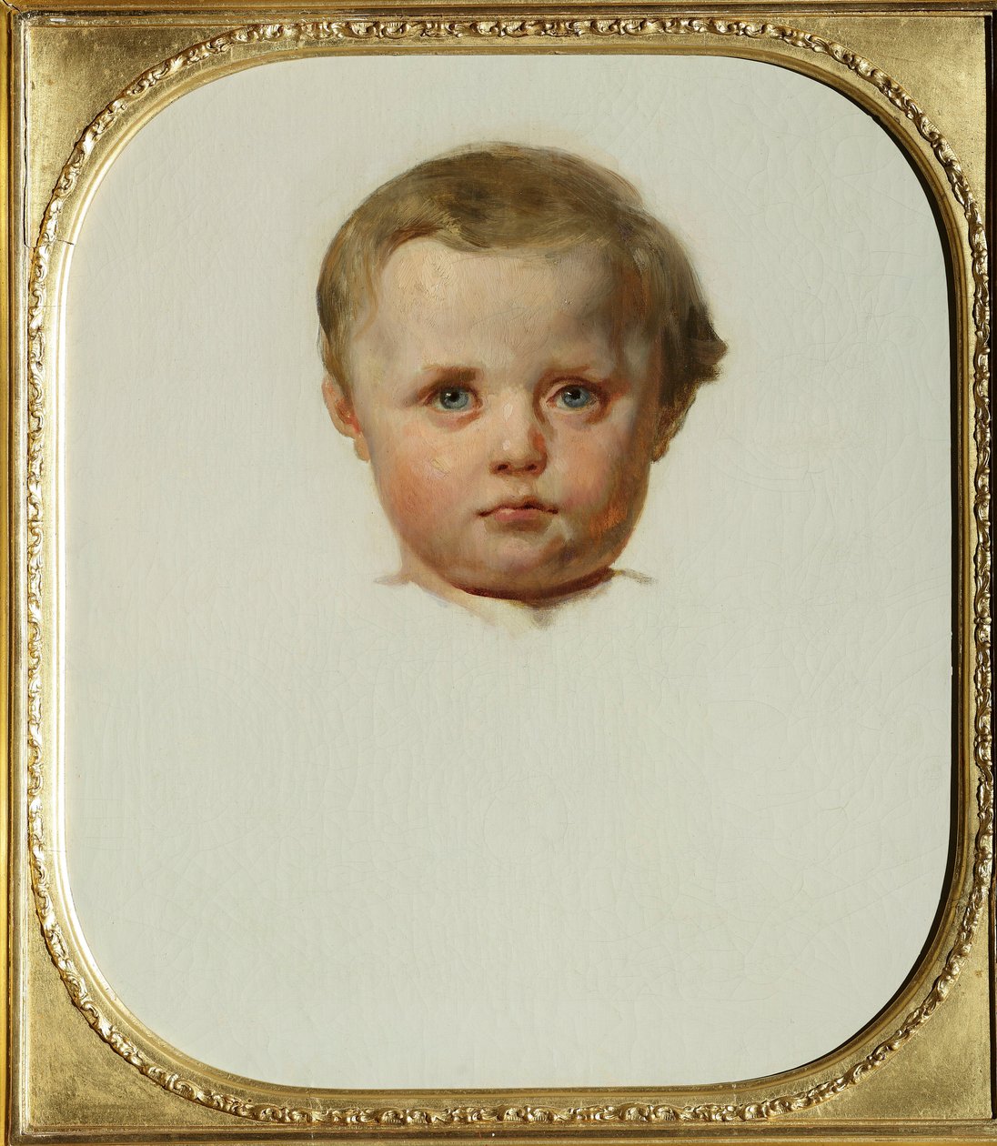 Portrét Philippa la Renotiere von Ferrary (nebo Filippo nebo Philippe Ferrari) (1850-1917), syn Raffaele de Ferrari a Maria de Brignole-Sale (Brignole Sale), vévoda a vévodkyně z Galliery Obraz Leon Cogniet (1794-1880) Kolem roku 1853 Palazzo Gallery od Léon Cogniet