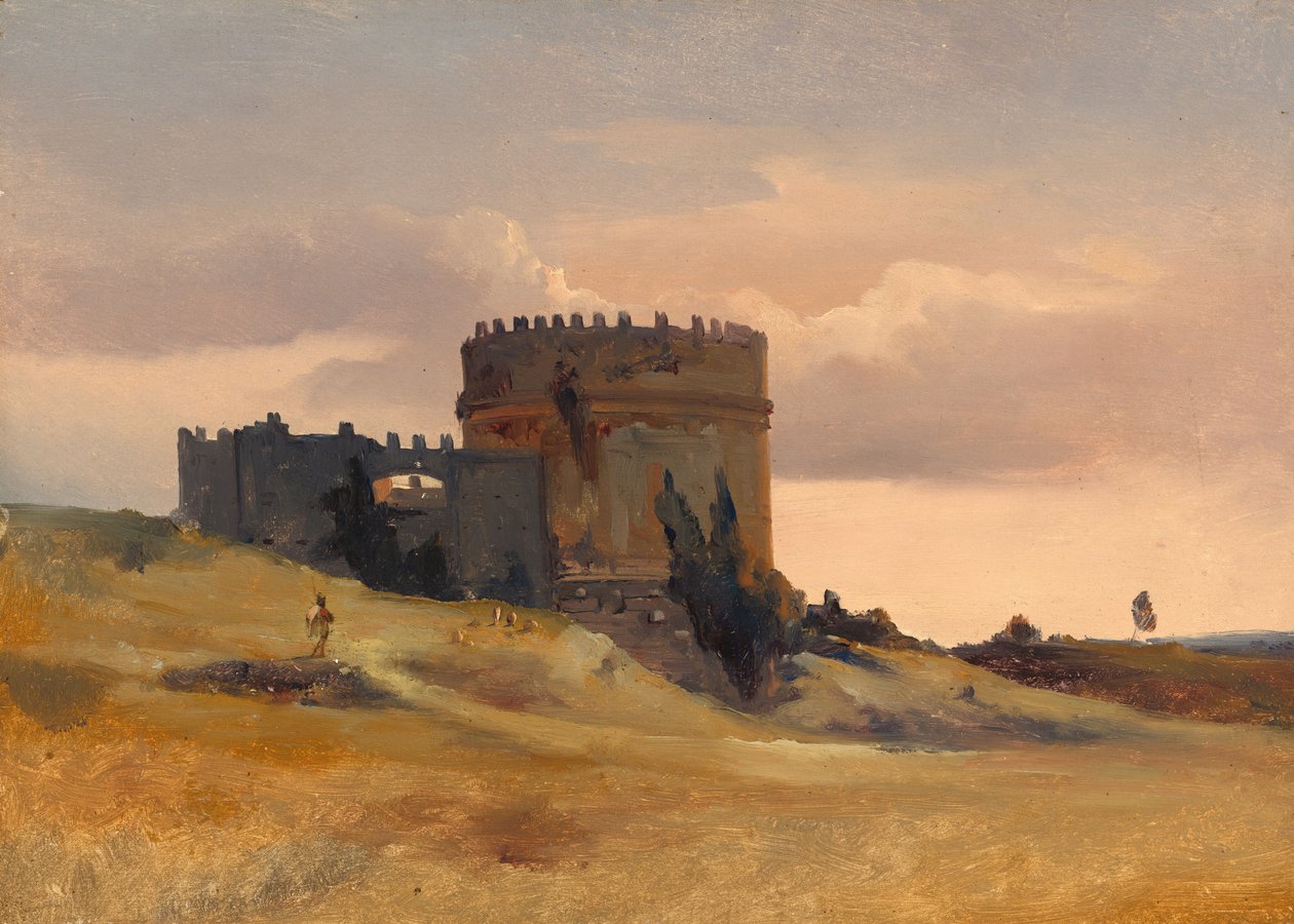 Hrob Caecilia Metella od Léon François Antoine Fleury
