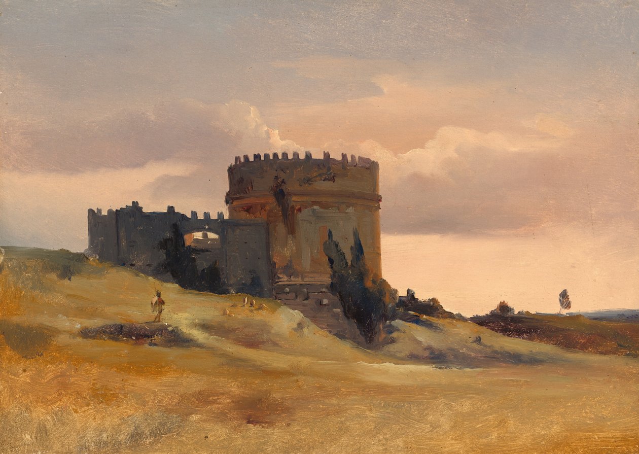 Hrob Caecilia Metella, c. 1830. od Léon François Antoine Fleury