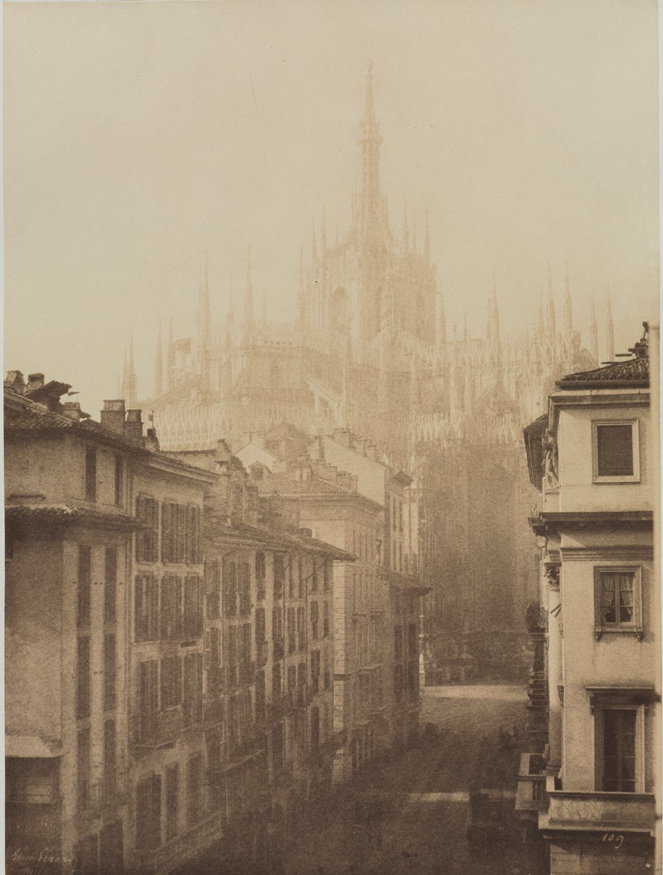 Katedrála z Corso Francesco, Milán, 1857. od Léon Gérard