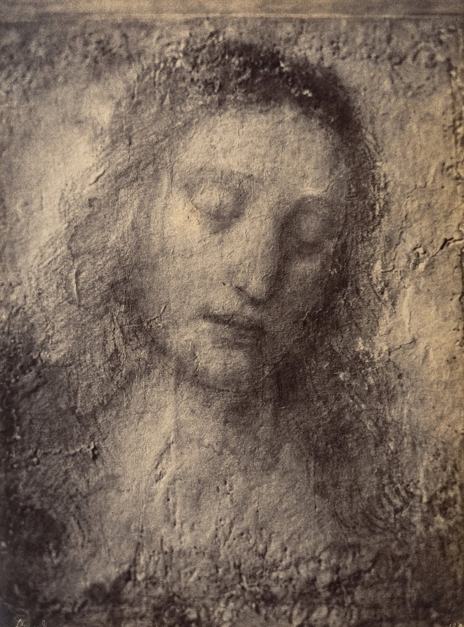 [Kopie hlavy Krista z Leonarda da Vinciho „Poslední večeře“], 1857-61. od Léon Gérard