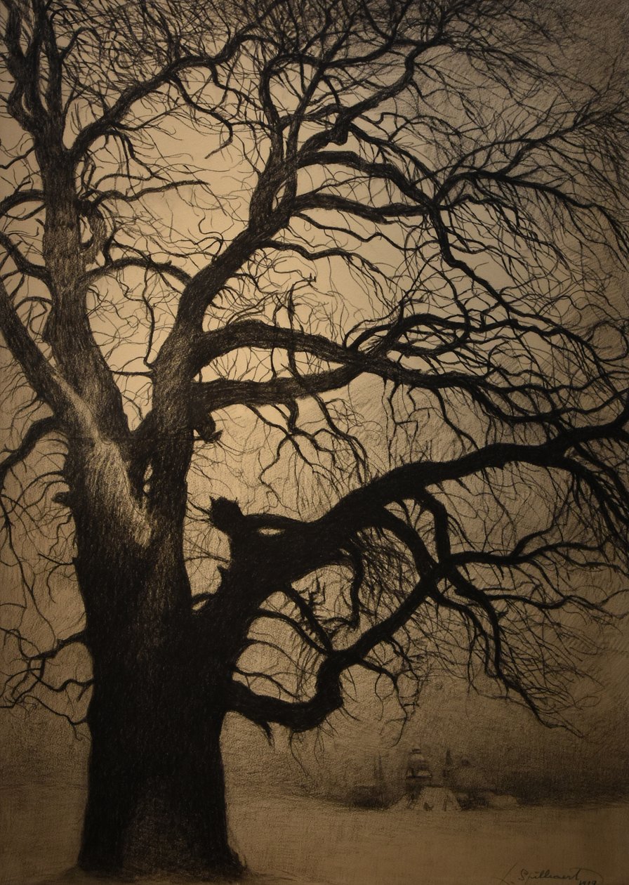 Léon Spilliaert (1881-1946) Strom v zimě Brafa 2019 31-01-2019 od Leon Spilliaert