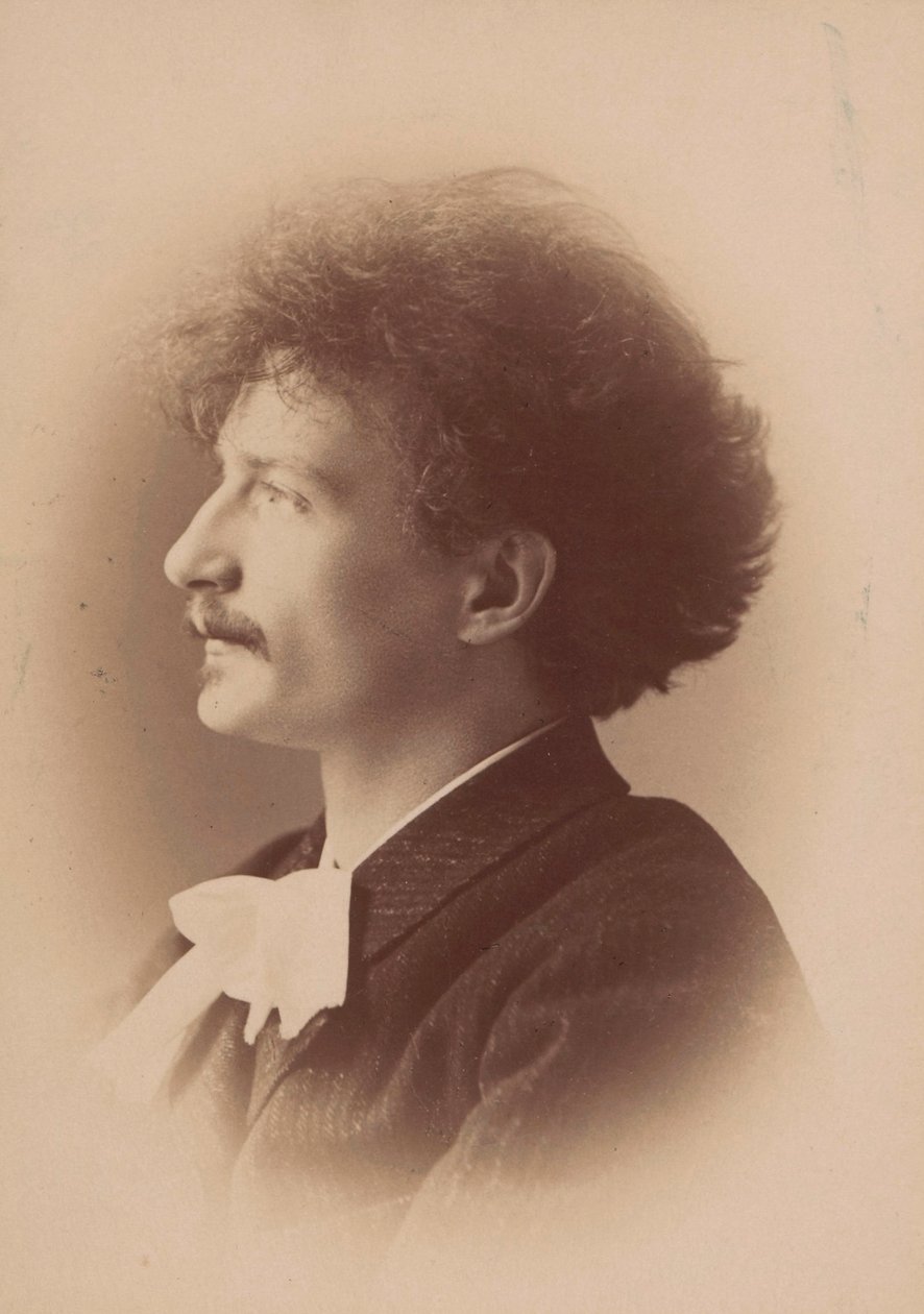 Portrét skladatele Ignacyho Jana Paderewského 1860-1941, 1890. od London . Photo studio Elliott and