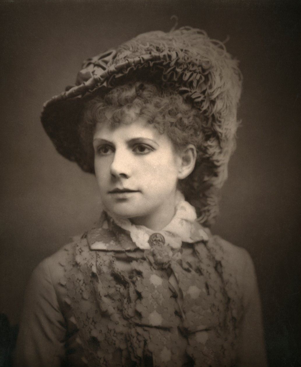 Alma Murray , britská herečka, 1882. od London Stereoscopic and Photographic Co